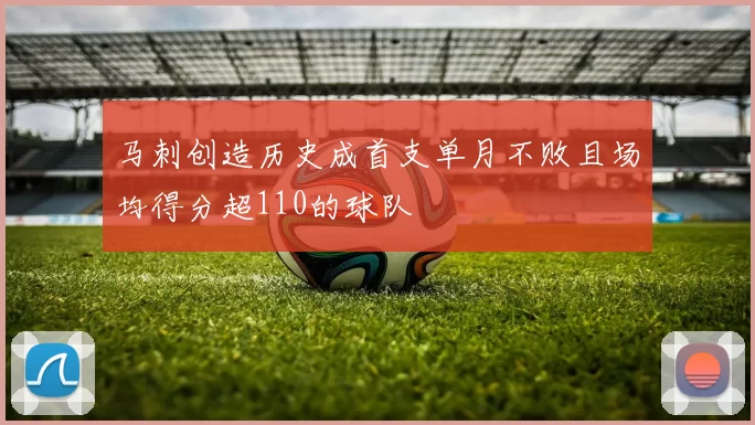 马刺创造历史成首支单月不败且场均得分超110的球队